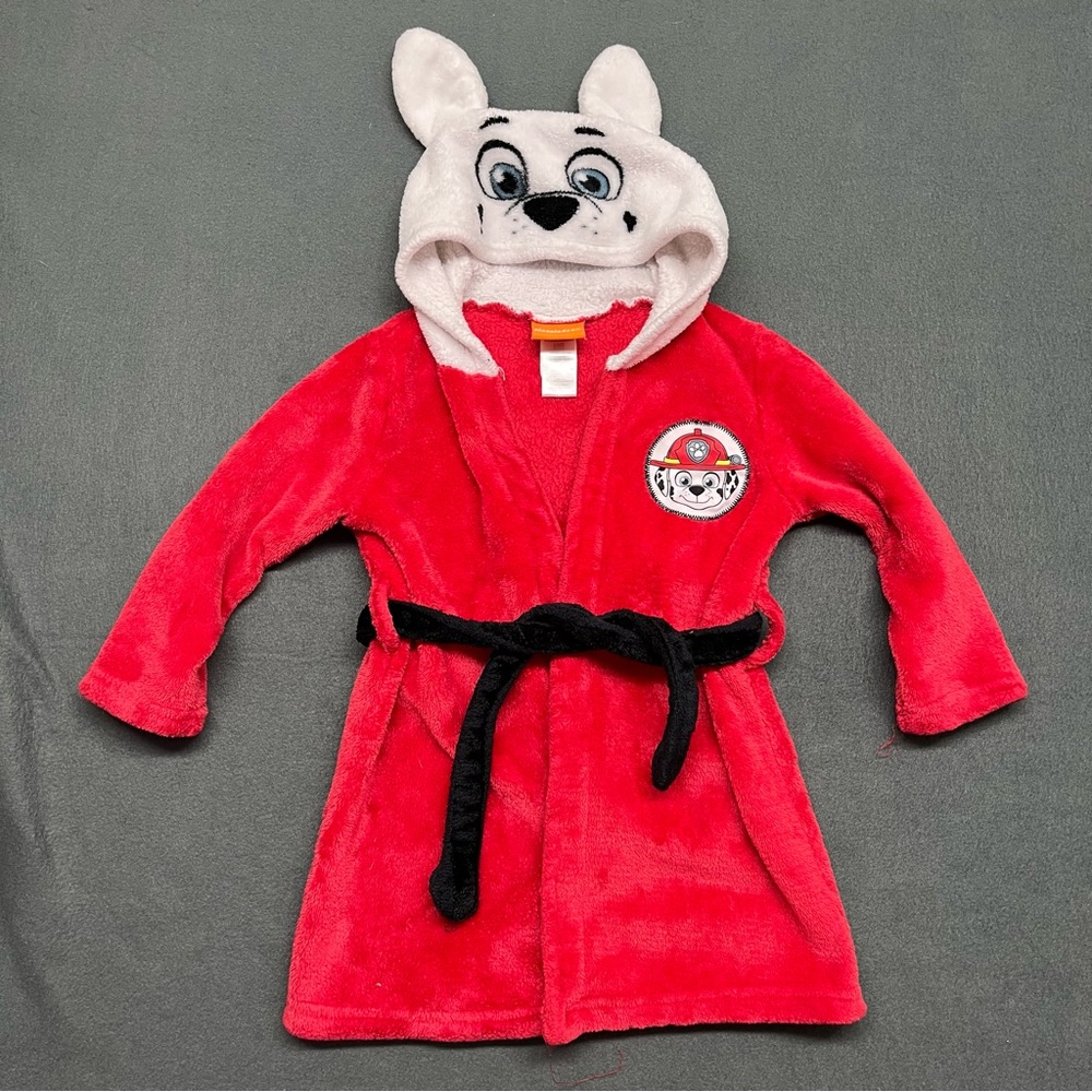Nickelodeon Paw Patrol Marshall Red Fleece Robe 3T/4T